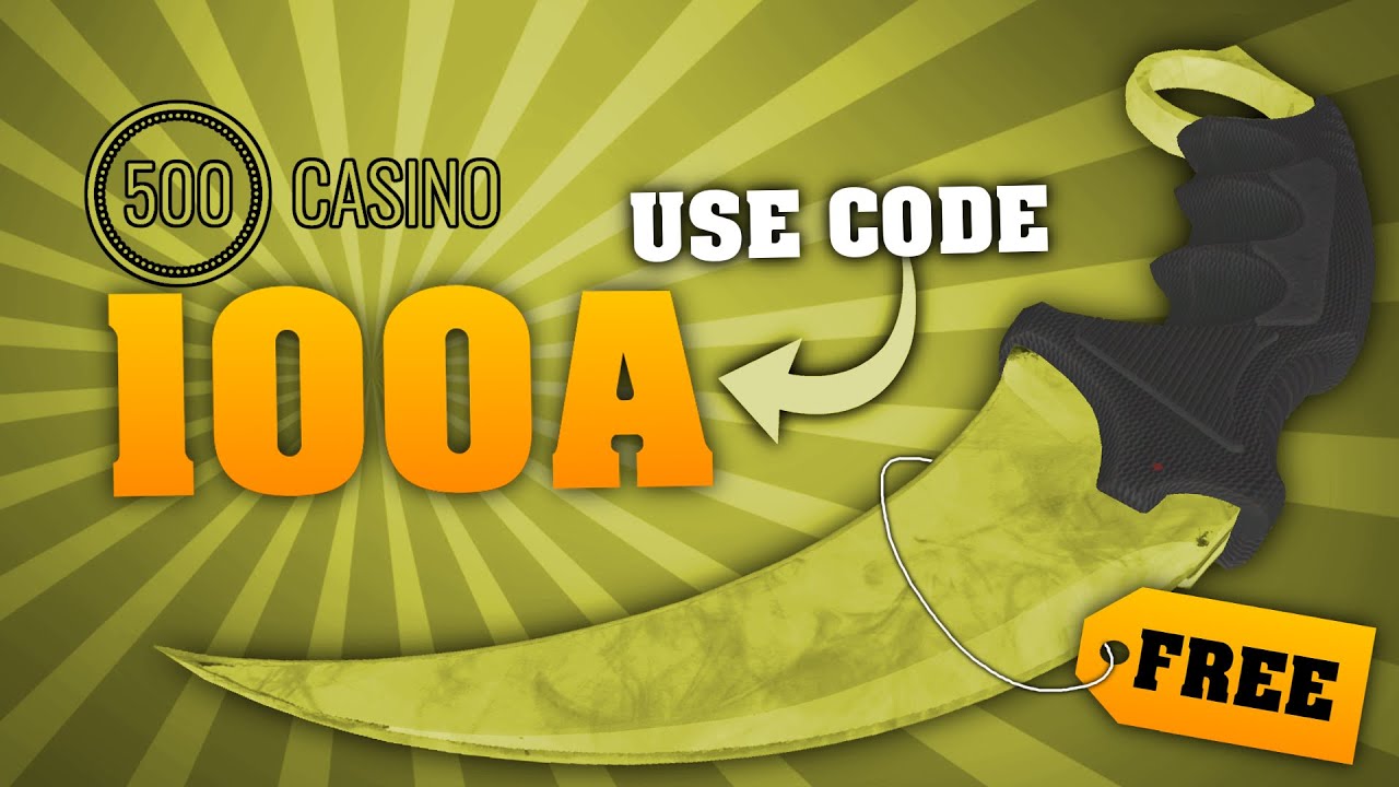 500 Casino Promo Code | New 500 Casino Promo Code Free Money Bonus