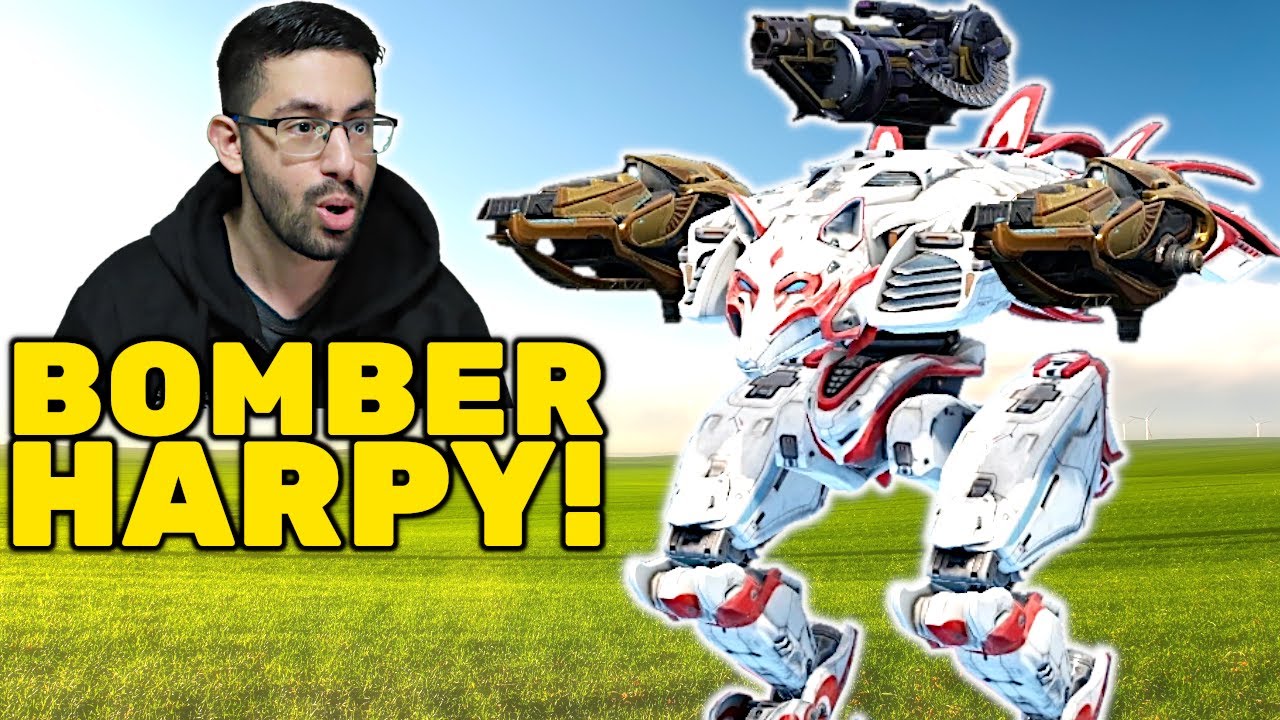 Гарпия-бомбардировщик против Меты &mdash; сумасшедший урон от взрывов в War Robots WR
