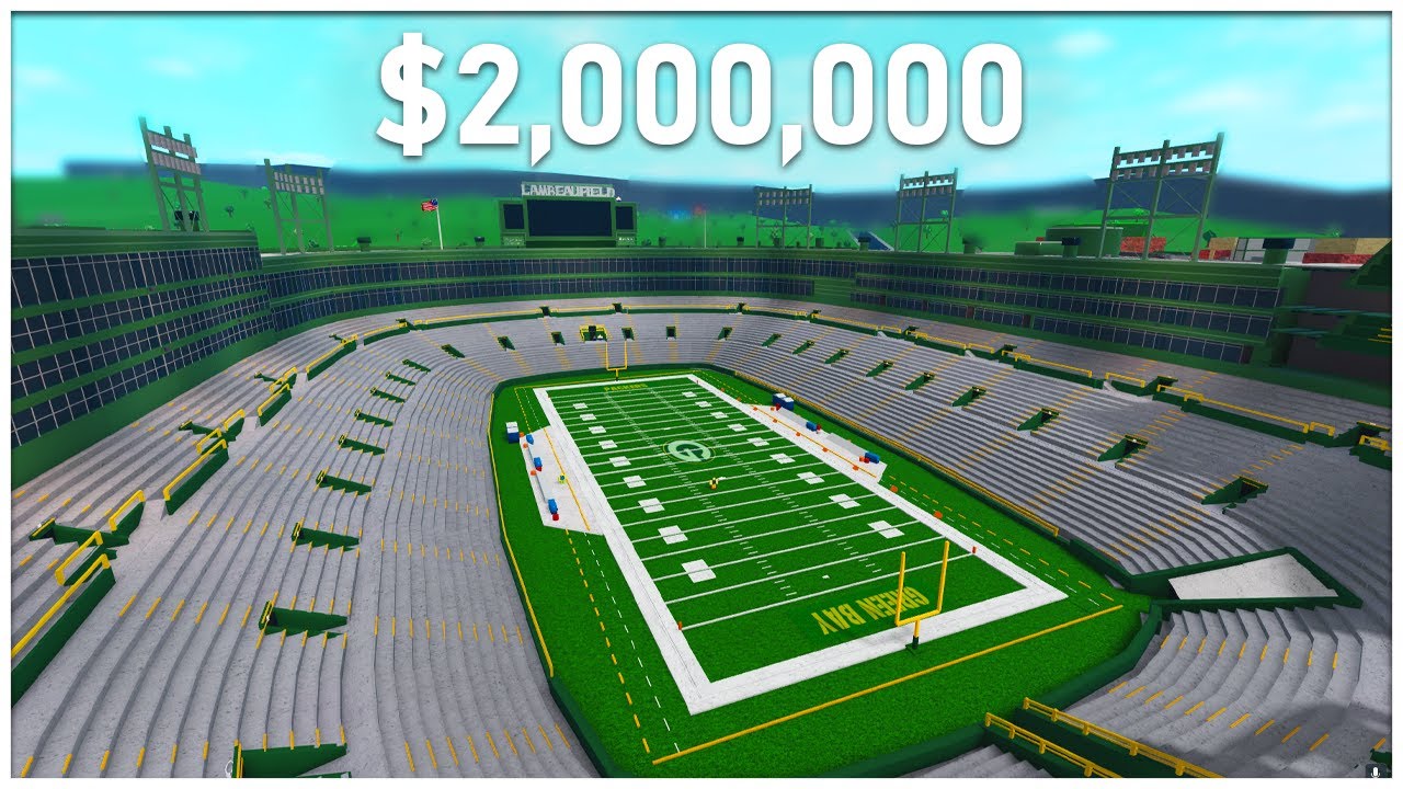 Inside the MOST EXPENSIVE Stadium on Bloxburg