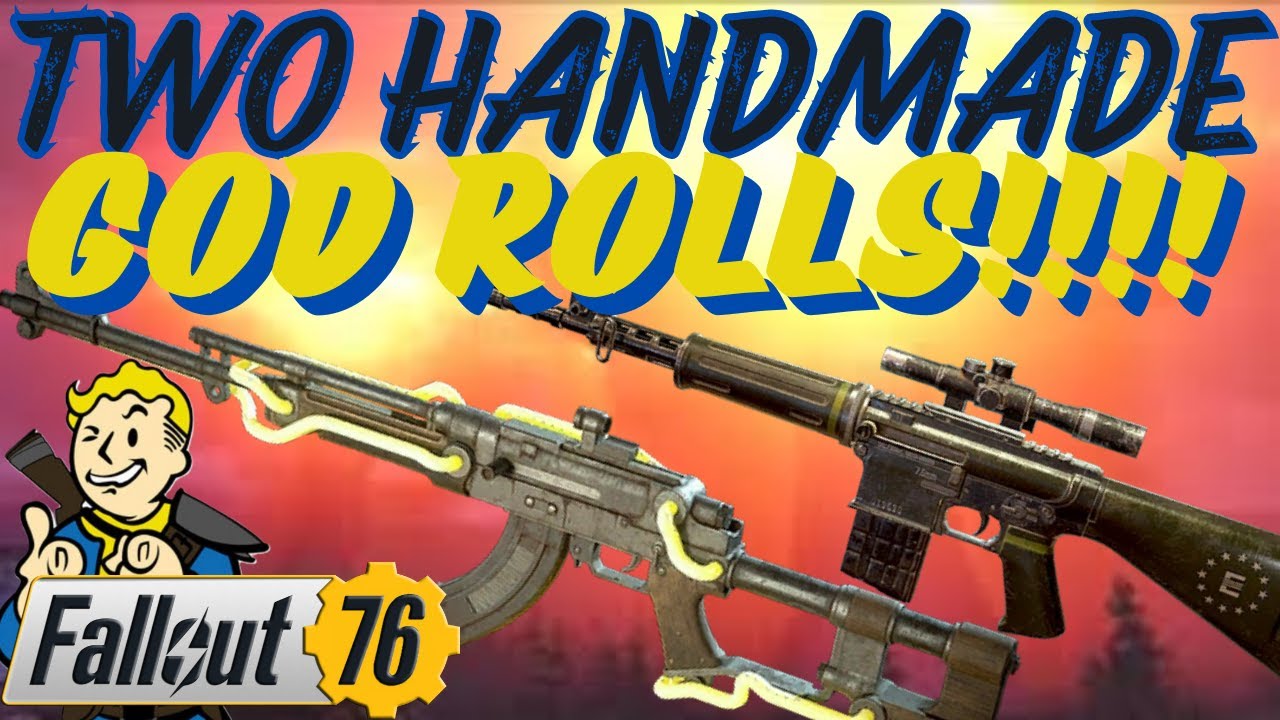 God Roll Handmade Hunt! | Fallout 76