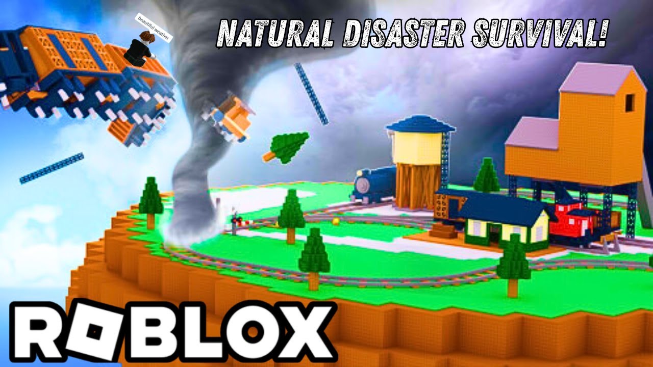 Surviving NATURAL DISASTERS In ROBLOX?! (NEW SERIES!) - | Roblox
