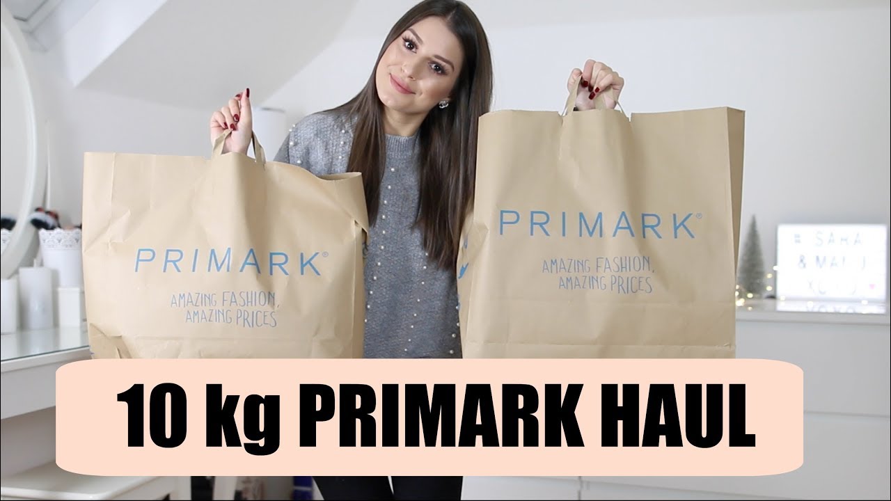 10kg PRIMARK HAUL DEZEMBER 2017 l Sara Desideria