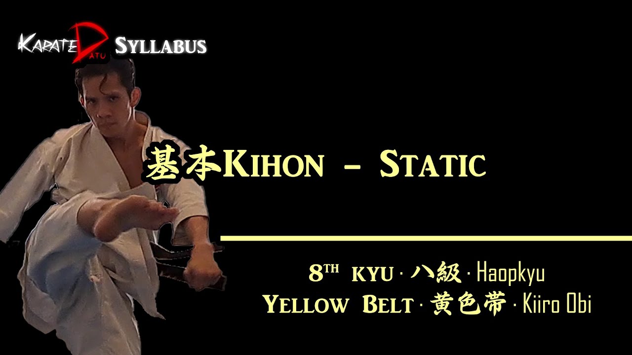 8th Kyu, 基本Kihon - Static | KarateDatu Syllabus
