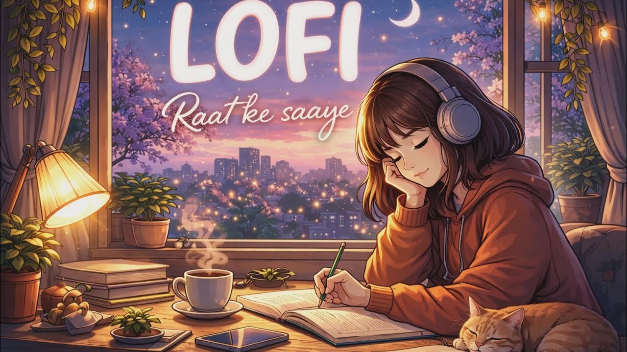 Romantic Lofi Raat ke saaye | Slowed + Reverb | Lofi mix #Lofi​ #LofiMashup​ #SlowedAndReverb​