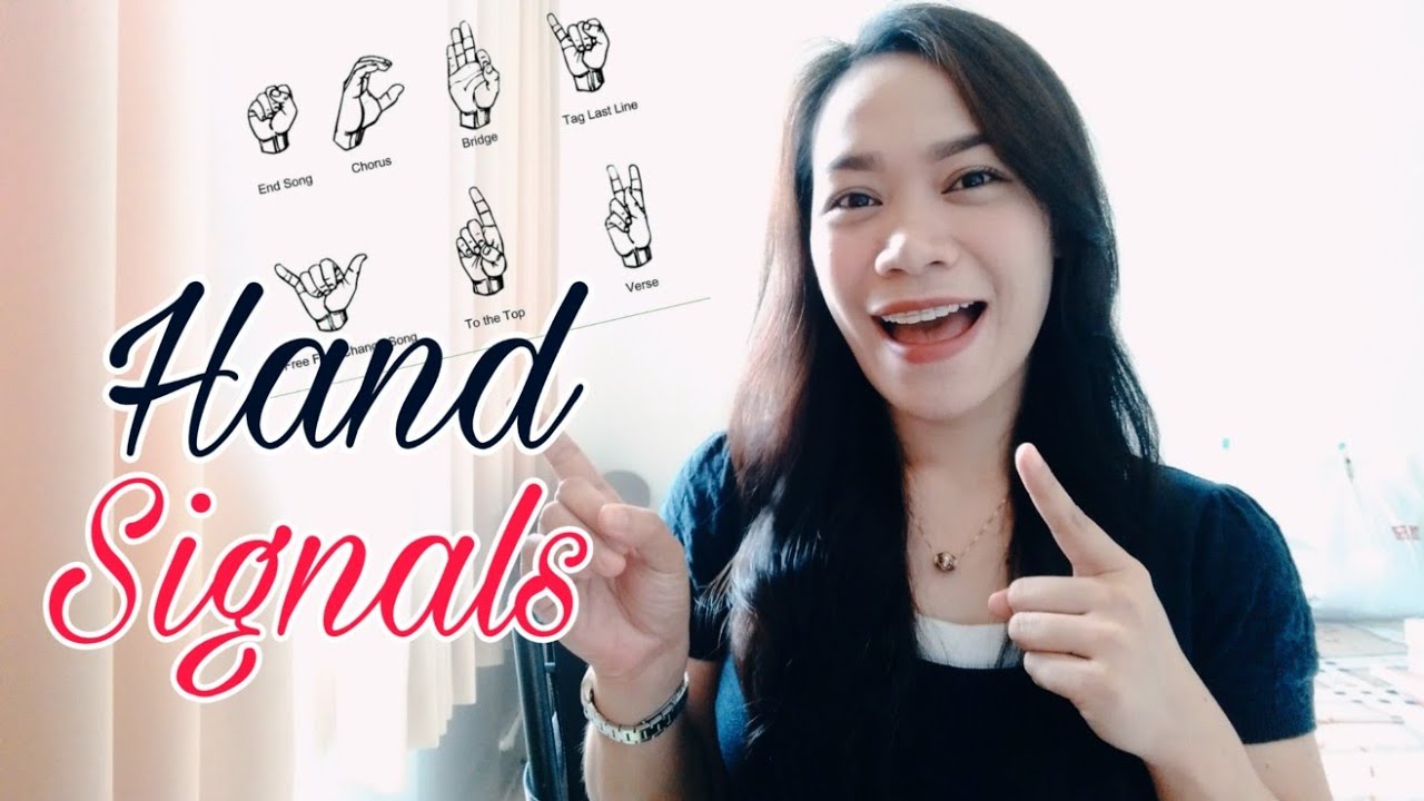 Hand Signals for Music Team | Requested Video