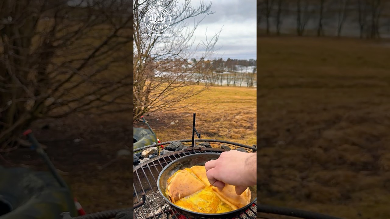 Orange Crepes in Citrus Caramel 🍊🥞
