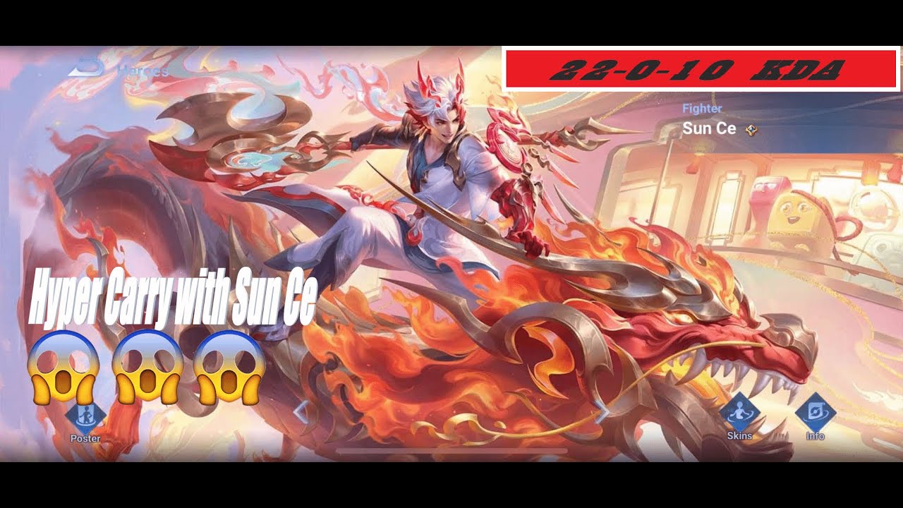 Sun Ce 22-0-10 KDA