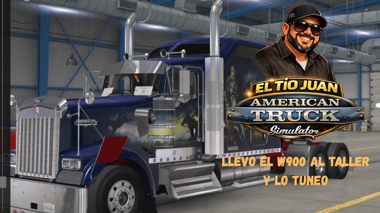 Llevo el W900 al taller y lo termino tuneando #americantrucksimulator #w900