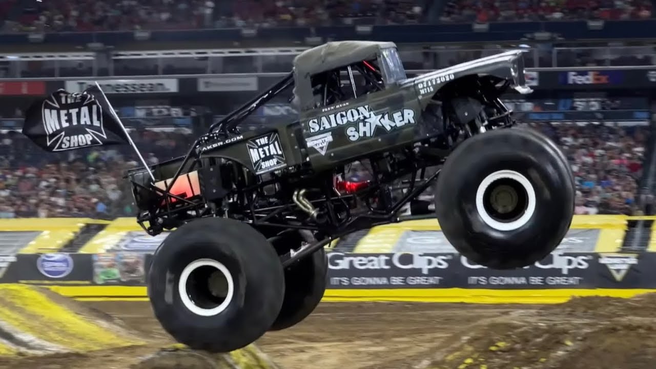 Monster Jam - BEST Saigon Shaker Freestyles of 2022!