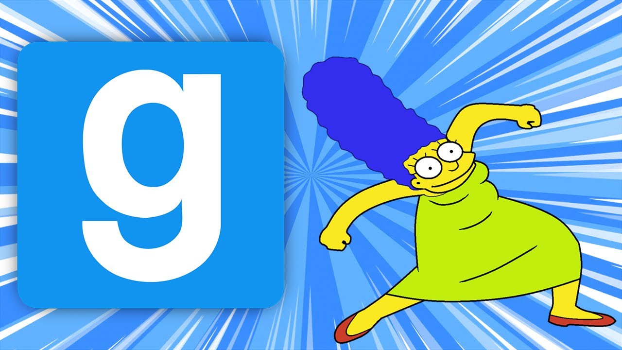 GMOD Murder but we're all Marge Simpson
