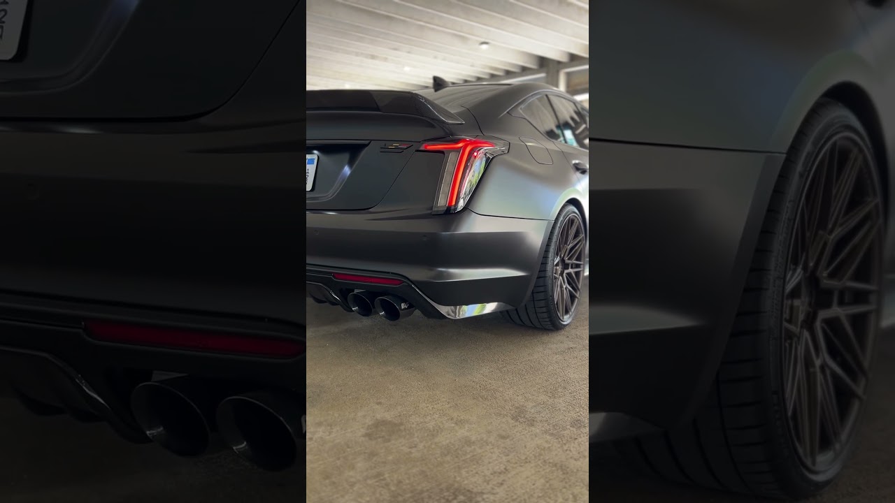 CT5-V BLACKWING with a custom Magnaflow Exhaust! This sounds too good #ct5vblackwing