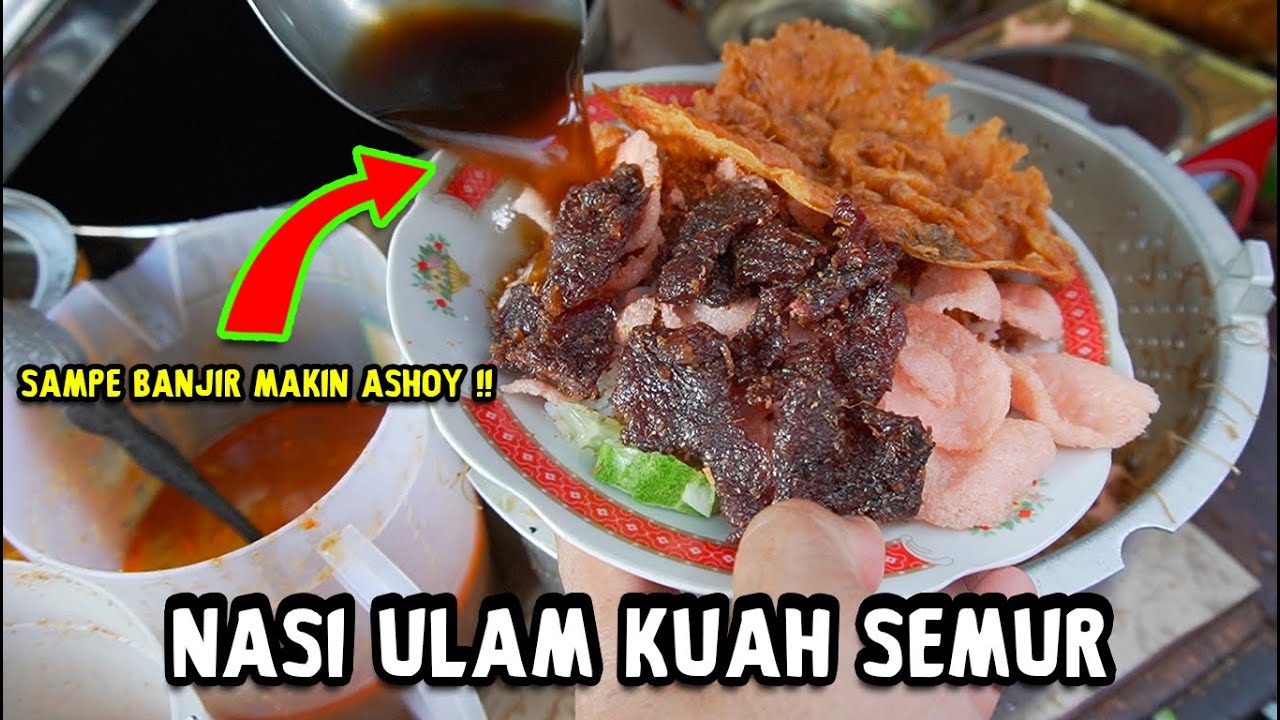NGGAK NYANGKA ANTRIANNYA !! NASI ULAM INI DI BUAT BANJIR SAMPE BECEK TAPI YANG BELI RAME BANGET !!