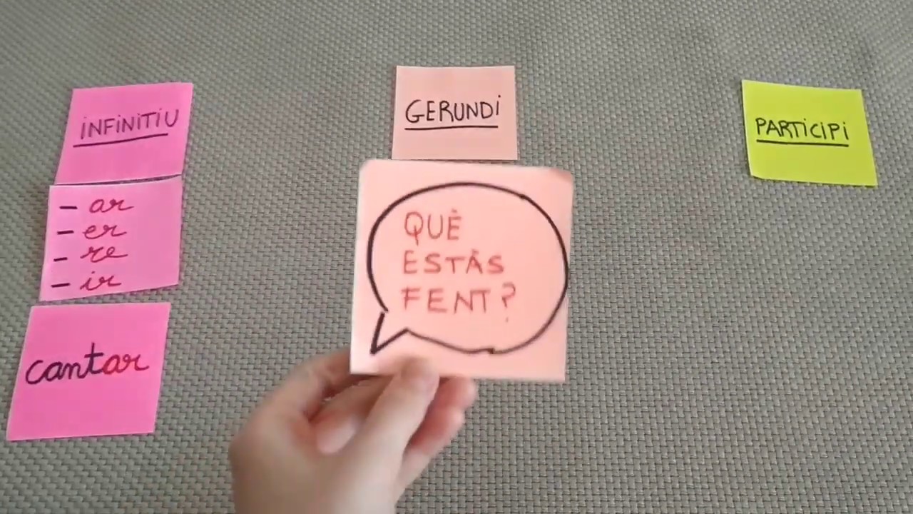 FORMES NO PERSONALS DEL VERB