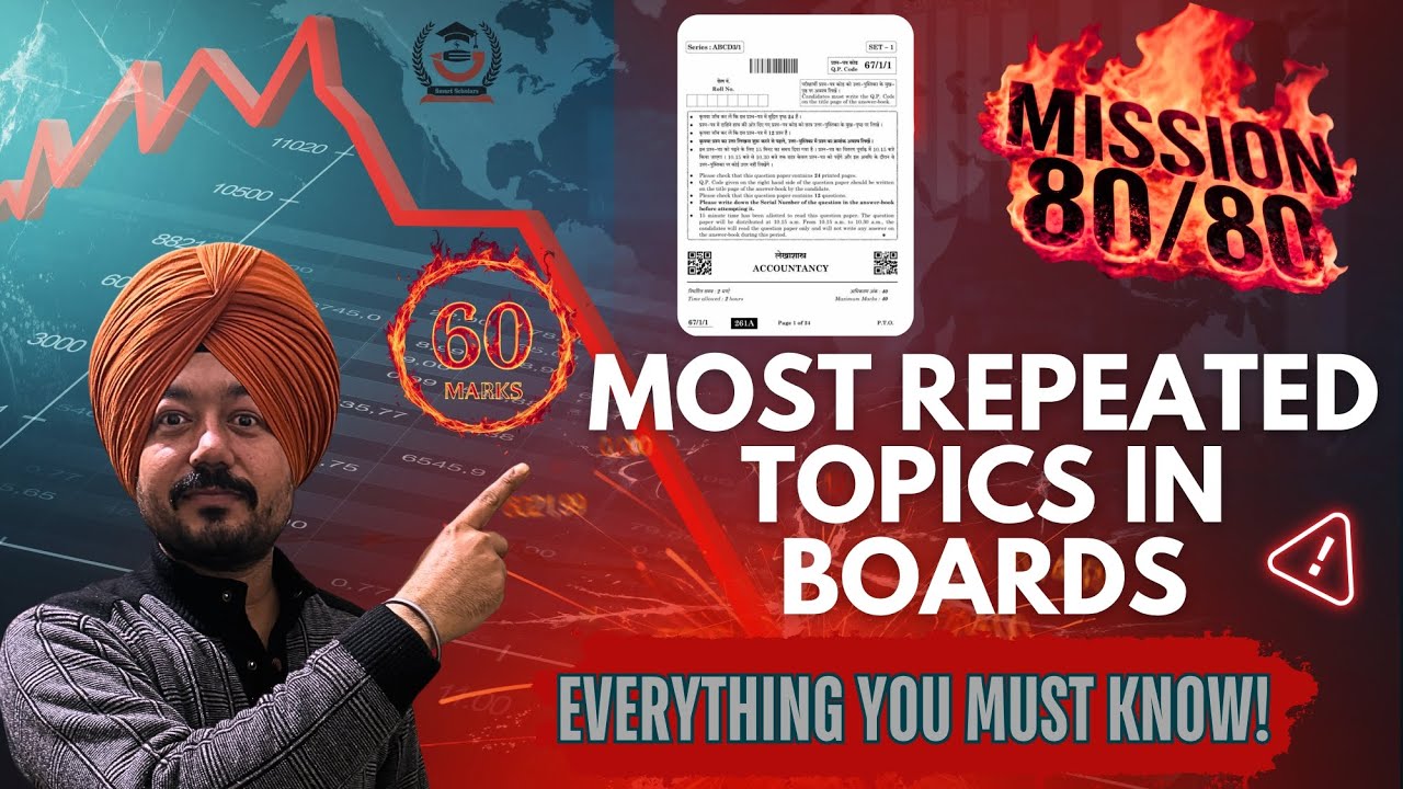 👉 Class 12 Accountancy 2026🔥 Most Repeated Topics in Final Exam | Score 80/80 in Boards | Class 12 |