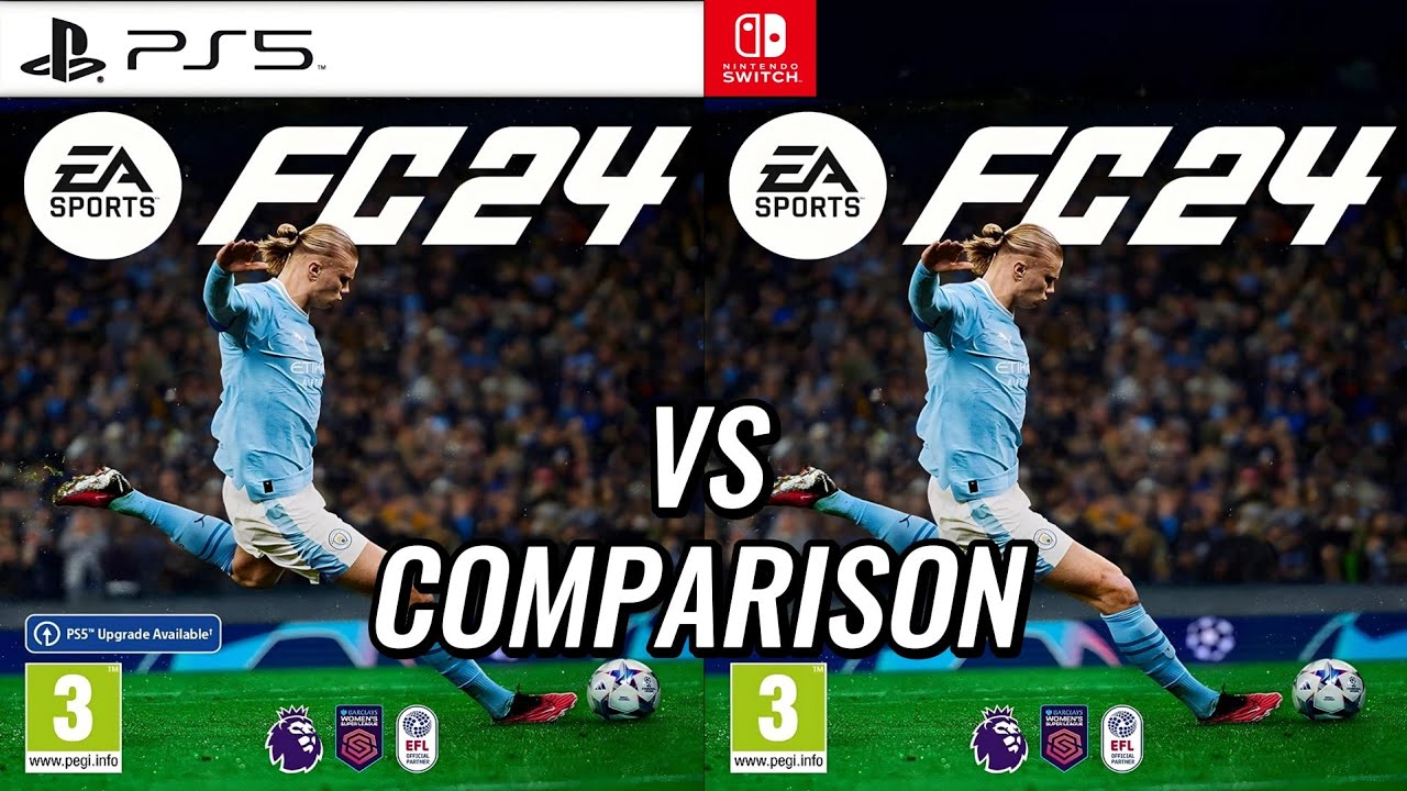 EA FC 24 PS5 Vs Nintendo Switch