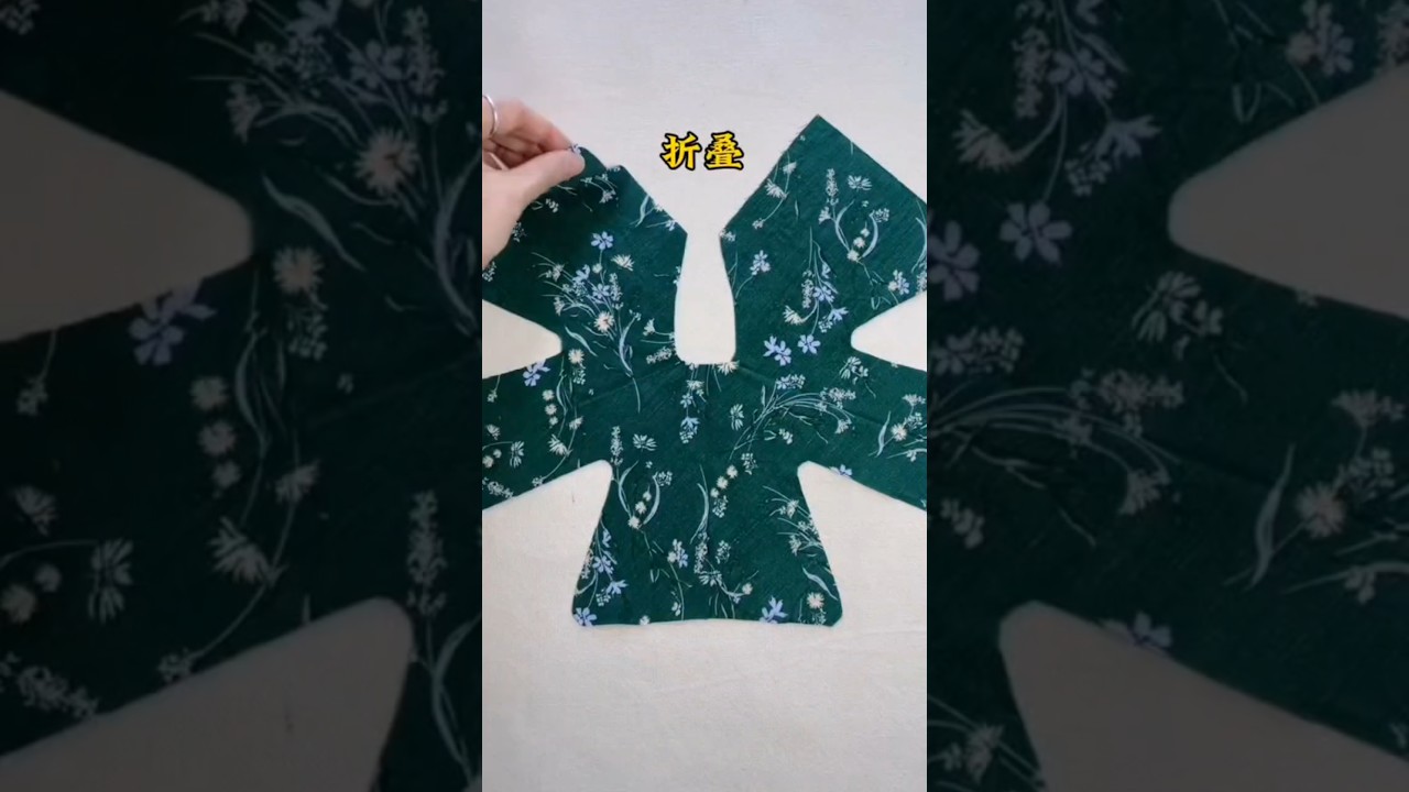 Chinese hanfu cuting easy technique#hanfu #technique #shorts #shortsvideo #short #sewing #hanfu汉服