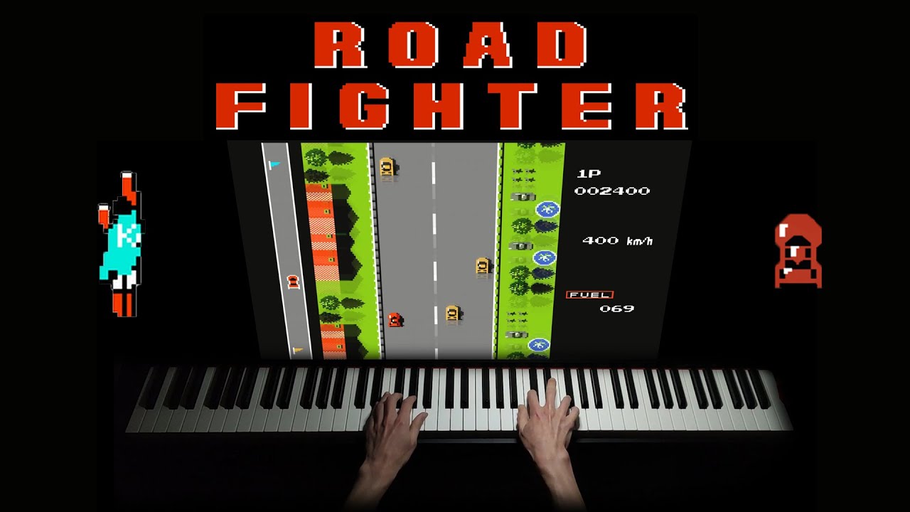 Road Fighter (NES) - Soundtrack Piano Cover