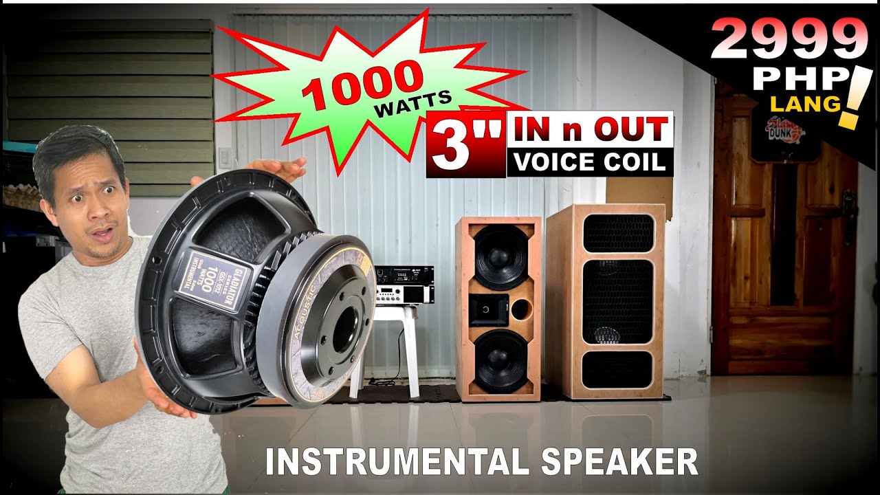 UNBOXING + TORTURE Test - INSTRUMENTAL SPEAKER - 3