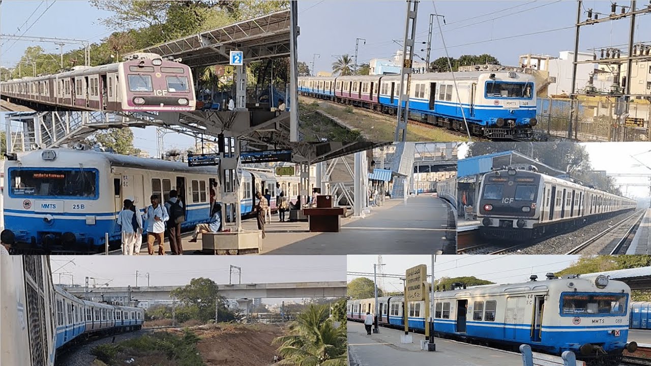 A Small Journey in newly introduced Falaknuma - Medchal MMTS, Witness the developments as well !