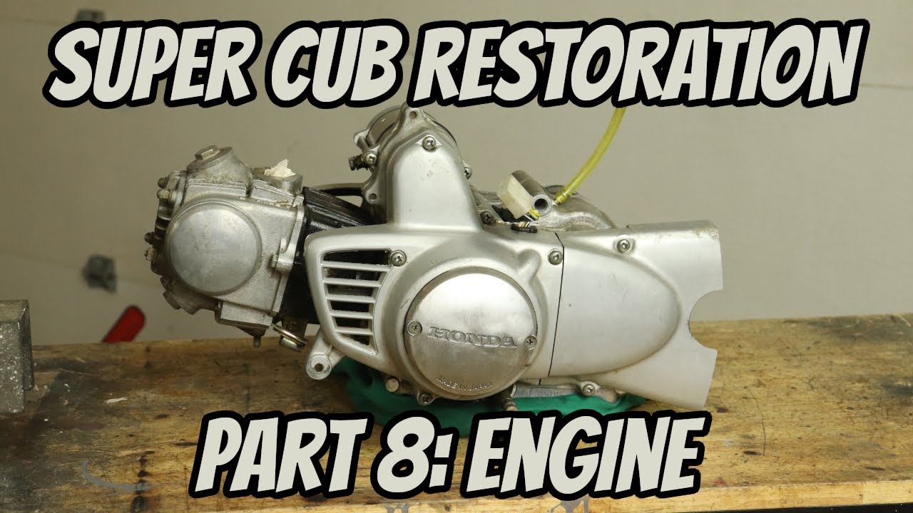 1981 Honda C70 Super Cub Restoration - Part 8 - Engine & Starter