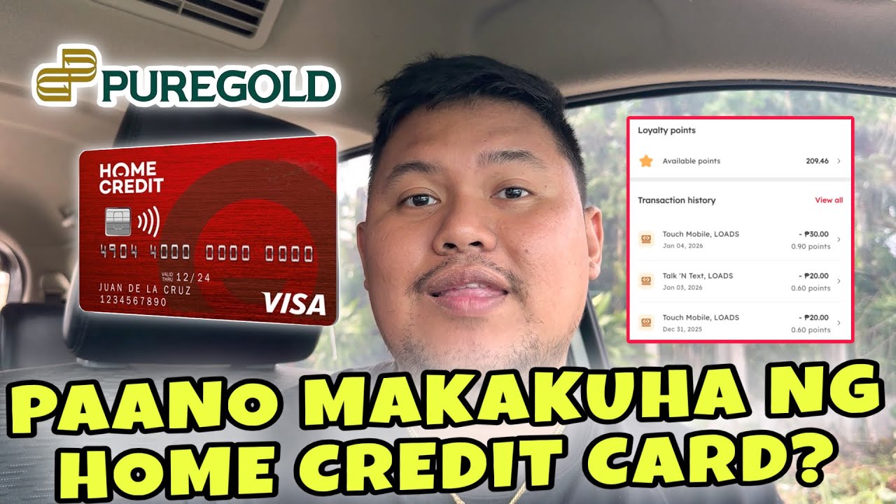 PAANO MAKA KUHA NG CREDIT CARD SA HOME CREDIT ANG MGA SARI-SARI STORE OWNER? 