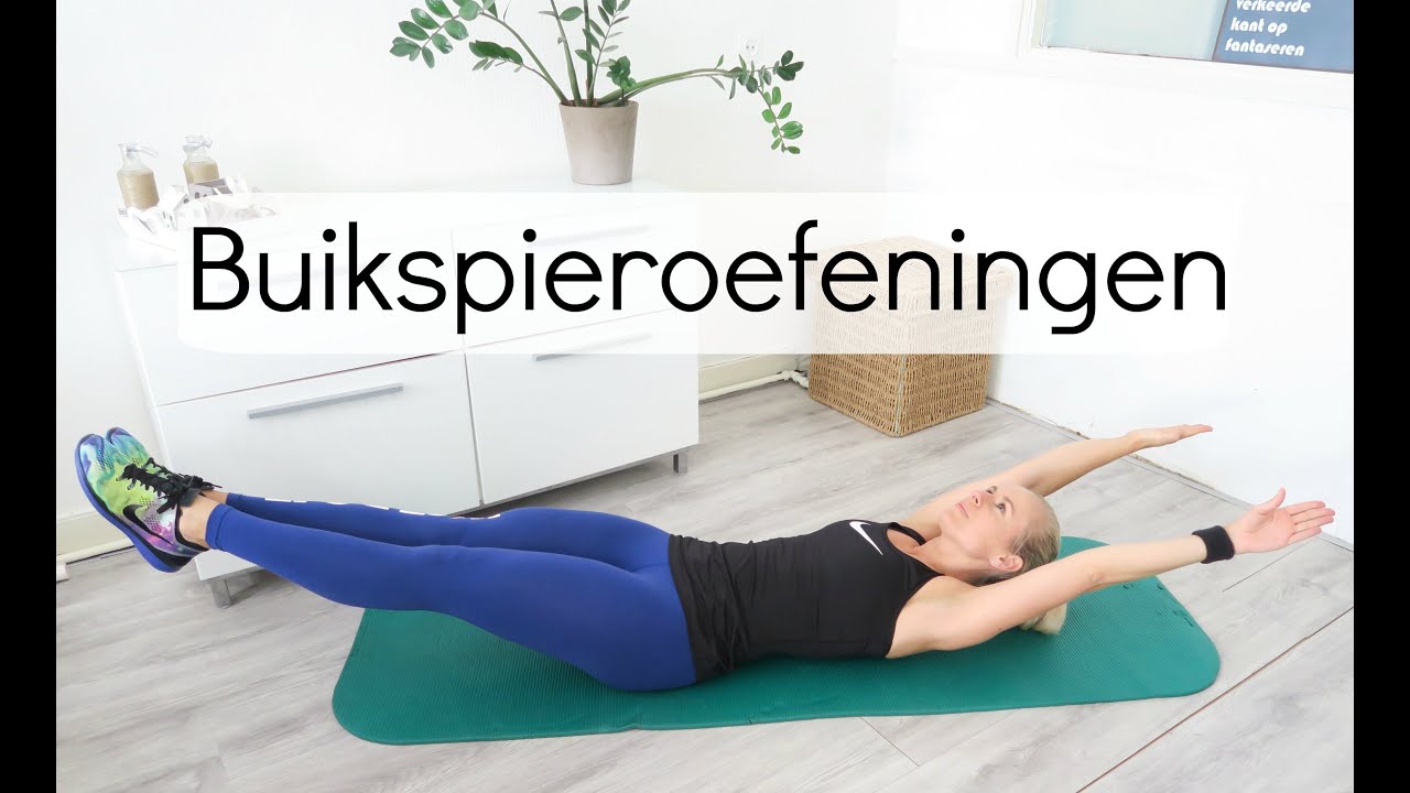 Buikspieroefeningen - 15 min. Workout voor Thuis