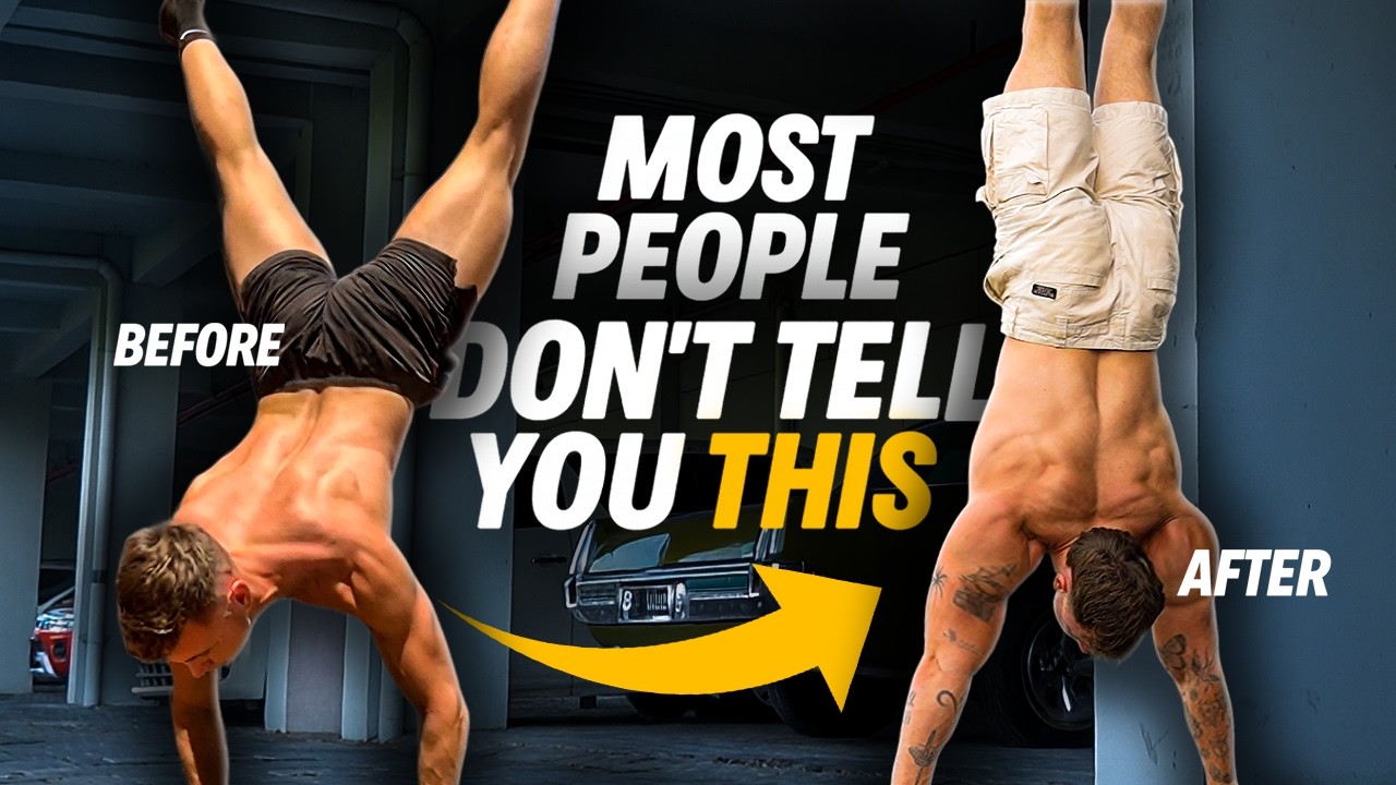 Your first handstand is closer than you think...
