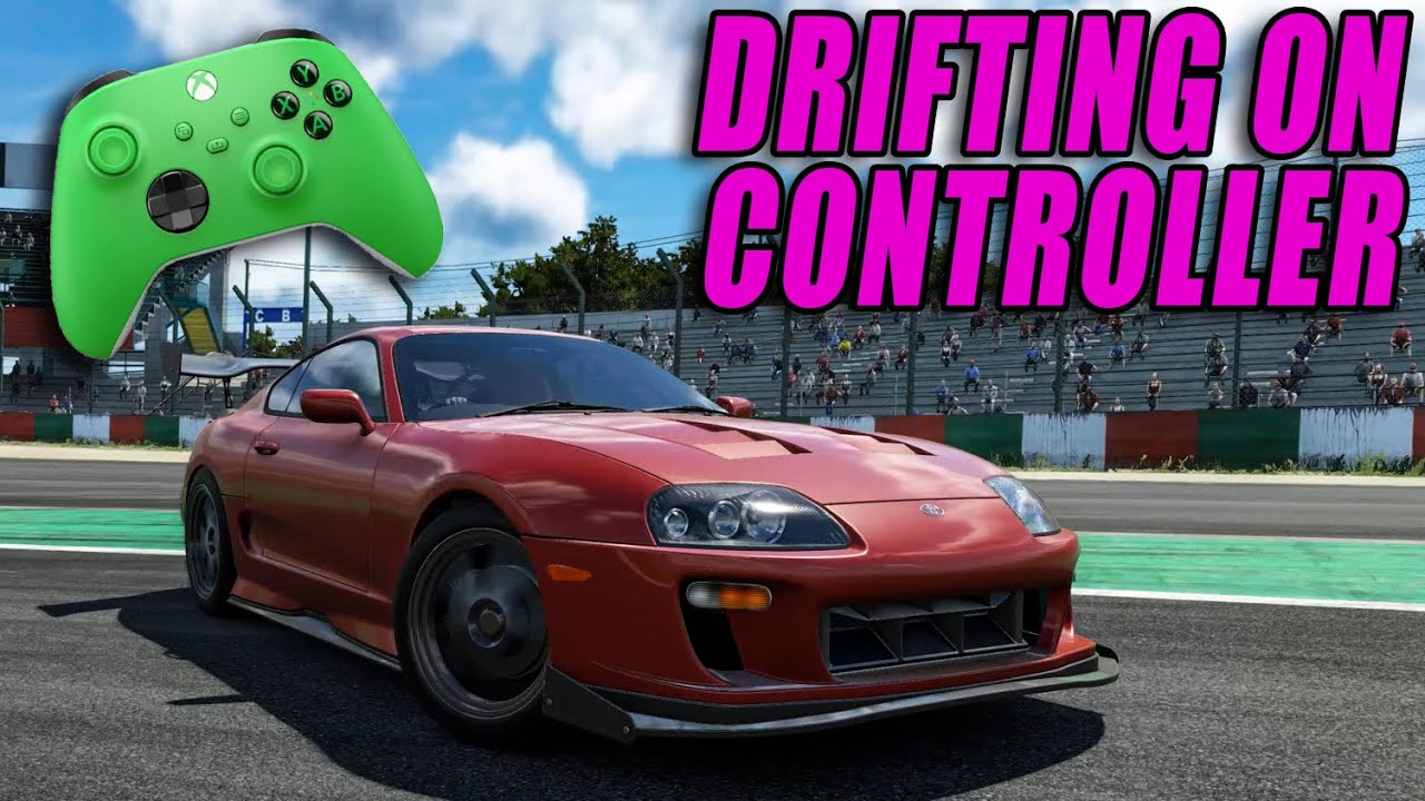 КАК ДРИФТИТЬ НА ASSETTO CORSA EVO НА КОНТРОЛЛЕРЕ (С НАСТРОЙКОЙ)