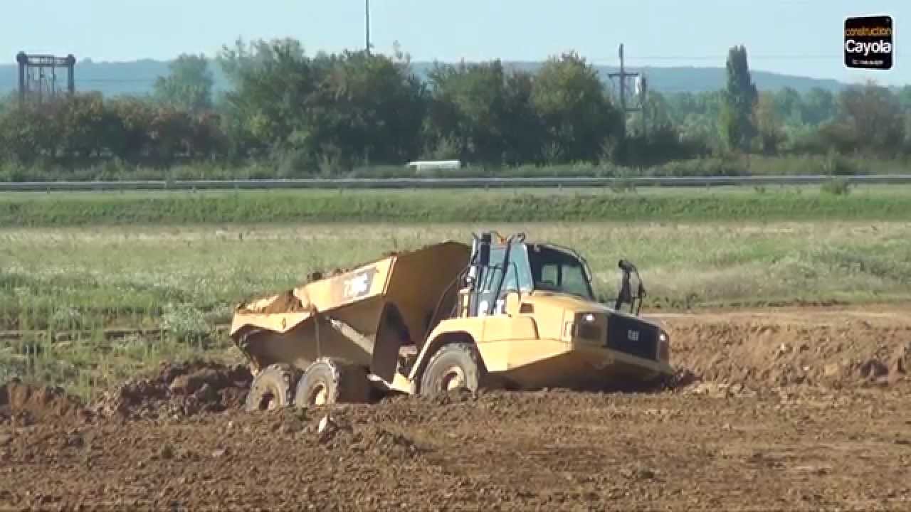 Test concluant pour les nouveaux articulés Cat chez Solomat