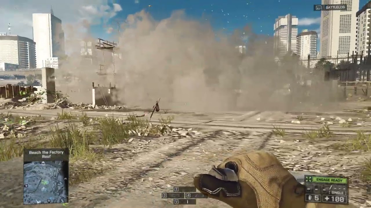 New M18 Smoke Grenade Effect - Warsaw Revamped BF4