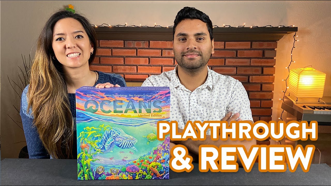 Oceans Board Game - Playthrough & Review