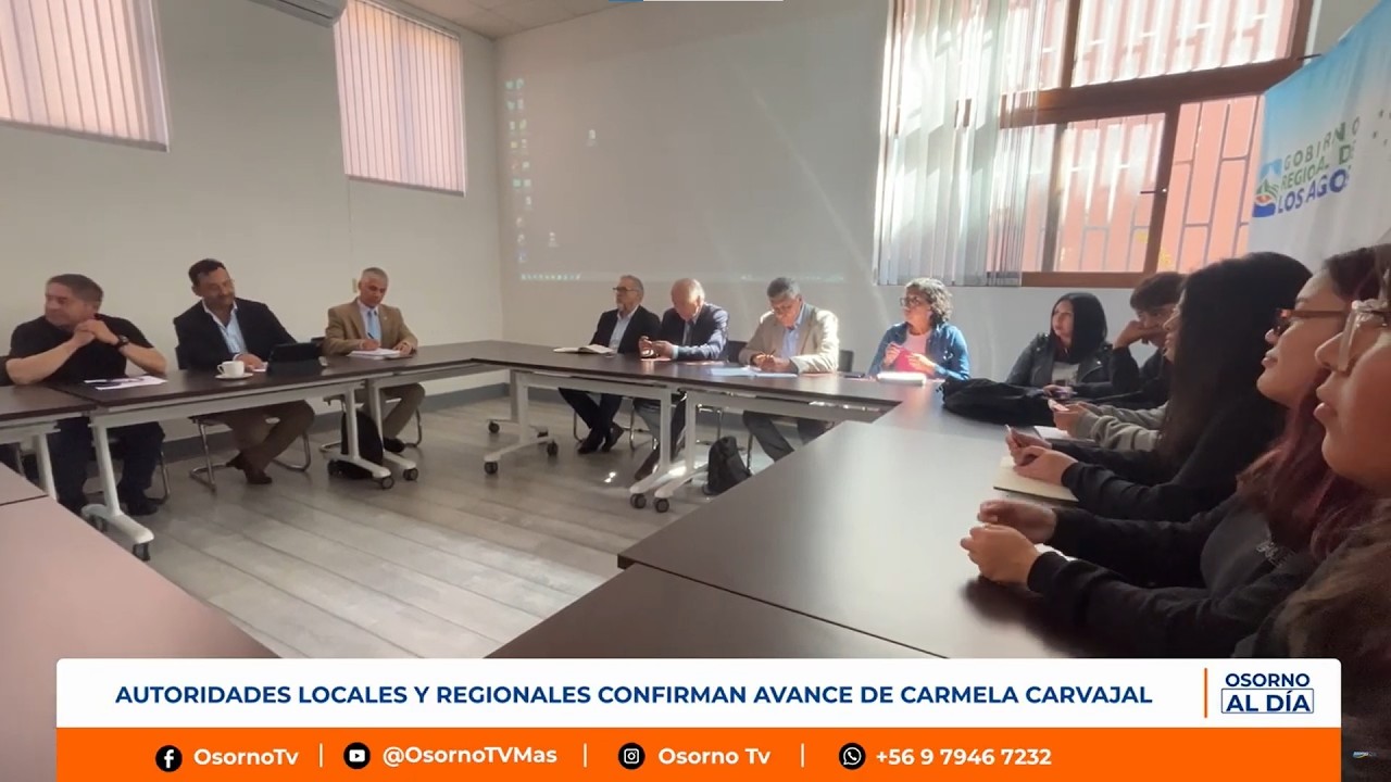 AUTORIDADES LOCALES Y REGIONALES CONFIRMAN AVANCE DE CARMELA CARVAJAL