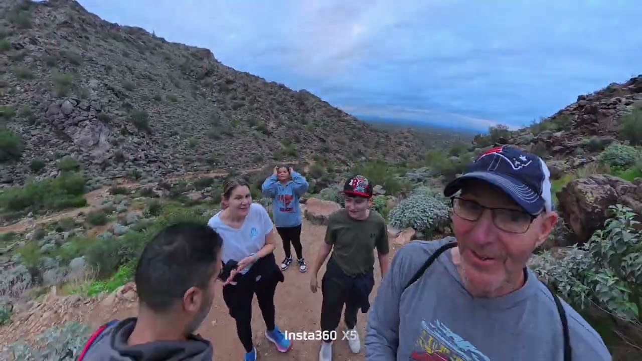 Mesquite Canyon Trail-Going up!