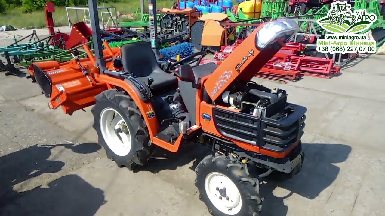 японський трактор кубота GB155