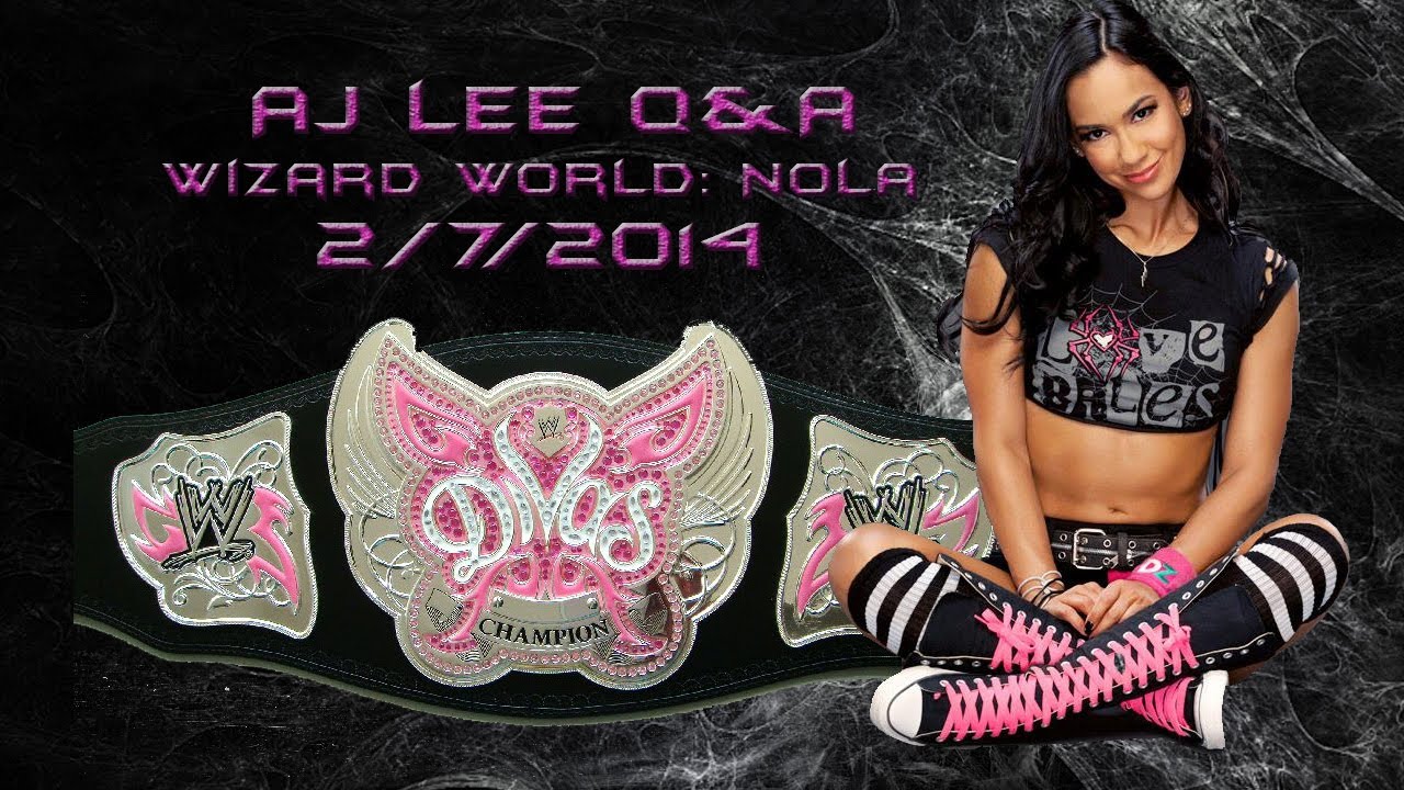 AJ Lee Q&A Wizard World New Orleans Comic Con 2/7/2014