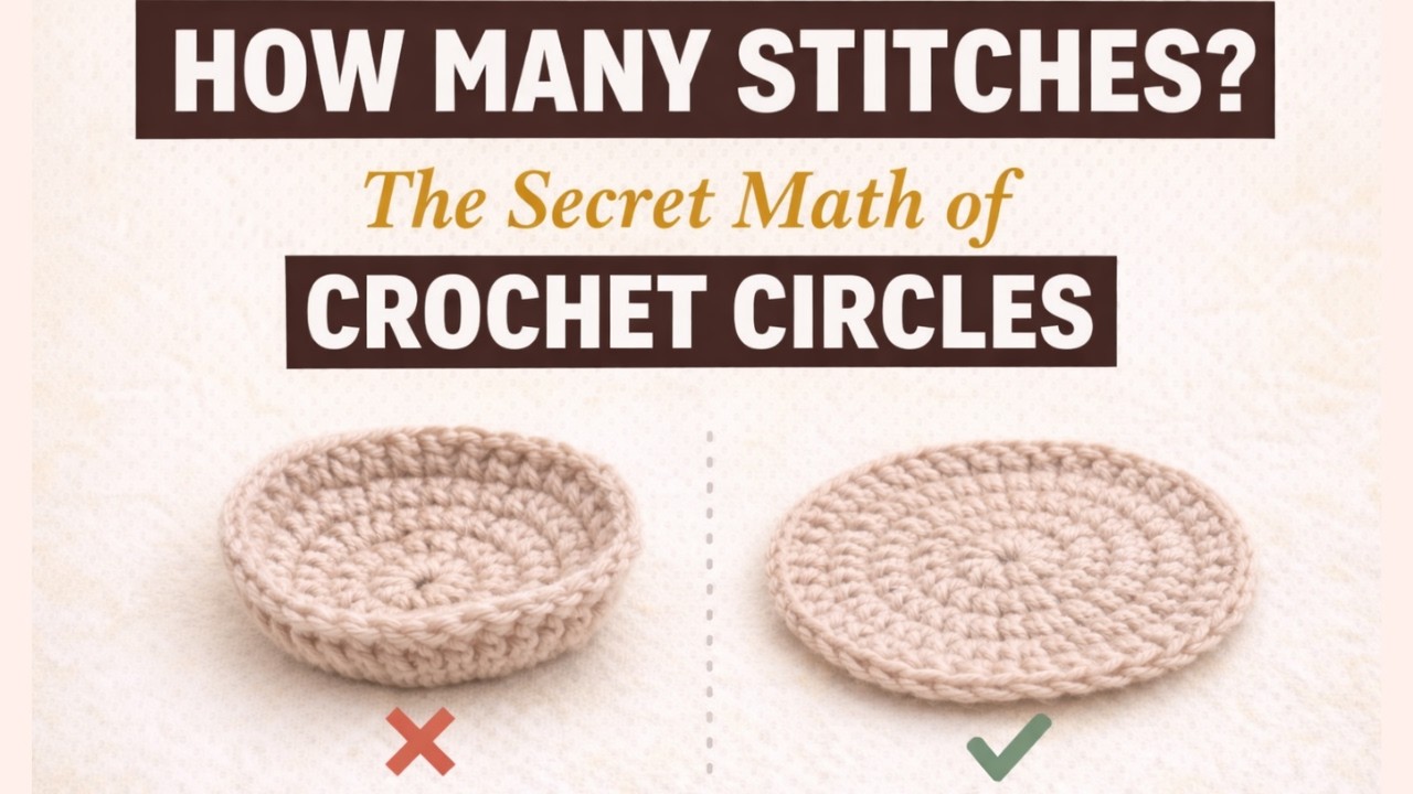 How Many Stitches Do Crochet Circles Need?