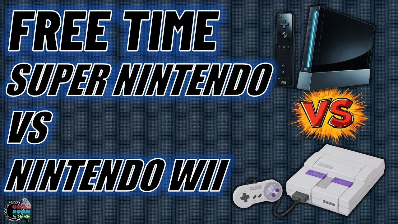 Super Nintendo vs Nintendo Wii (Free Time)