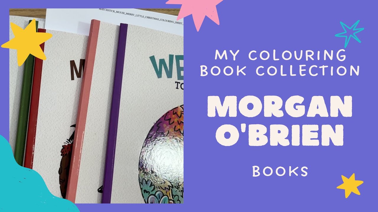 My Morgan O'Brien Colouring Book Collection - Adult Coloring