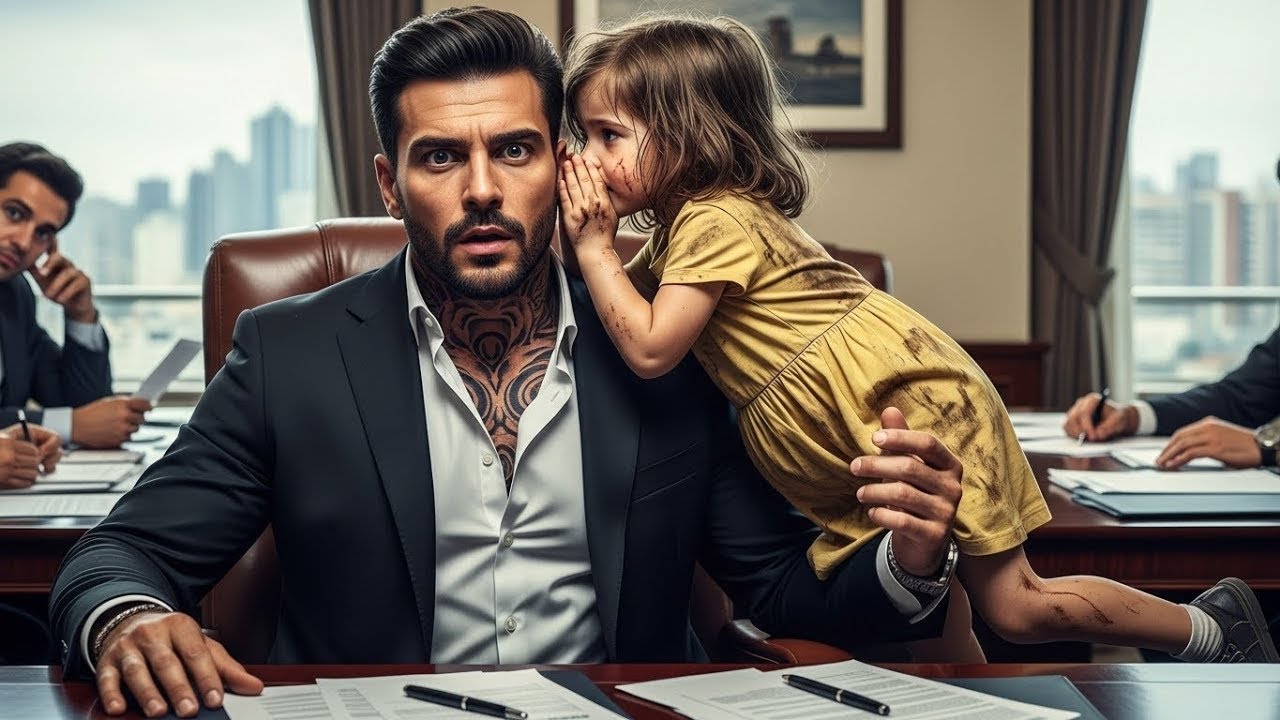 The Mafia Boss Was Signing a $1M Deal — A Girl Interrupts Everything  “They Took My Mom ”