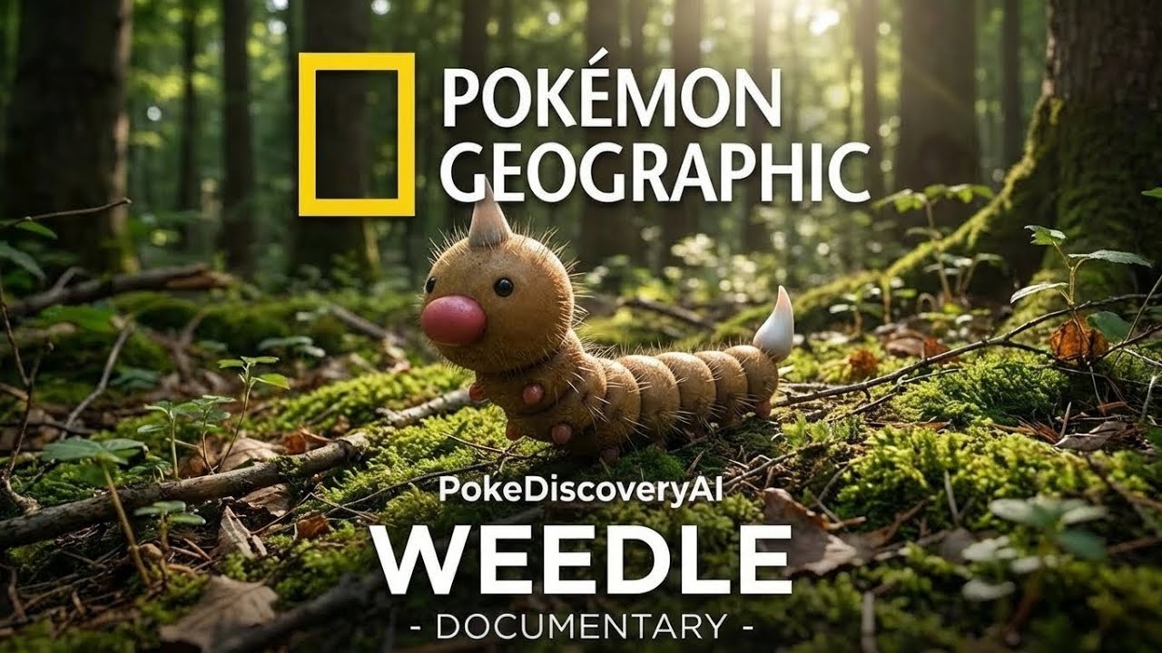 Pok&eacute;mon в реальной жизни: Weedle | Личинка с иглой на спине