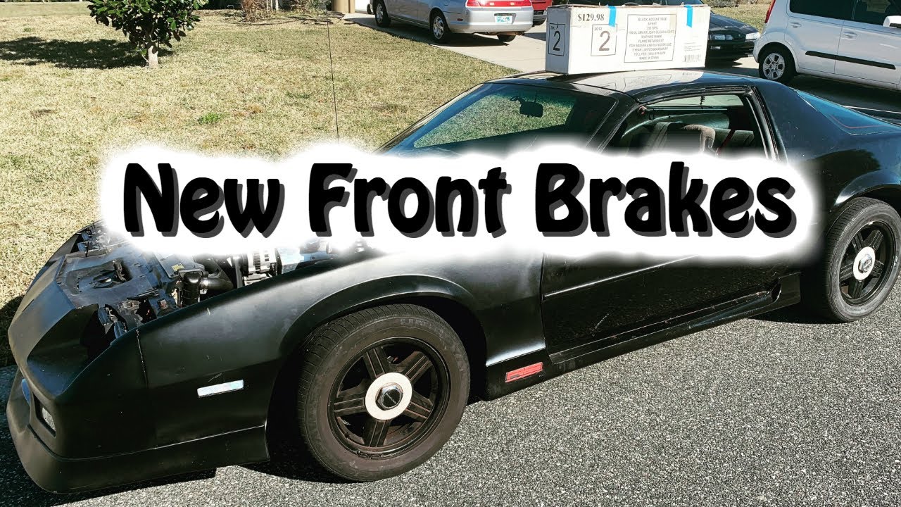 Installing front Brakes on my 3rd Gen Camaro