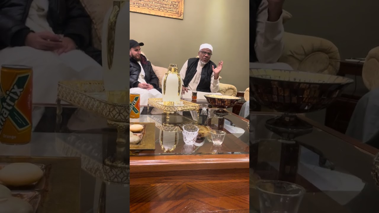 الشيخ محمد زكريا احباب الدعوة و التبليغ جلسة ايمانية