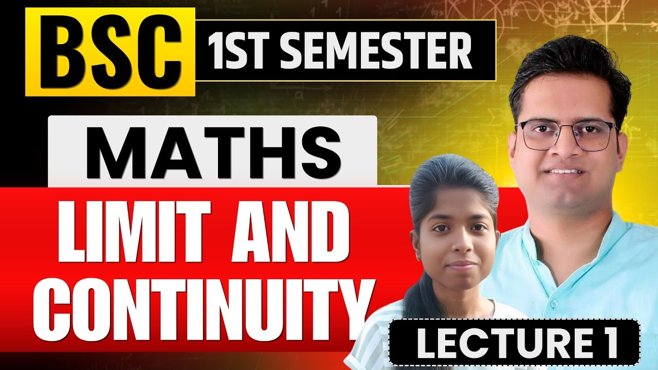 Limit & Continuity (Lecture-1)!Bsc 1st semester Math's