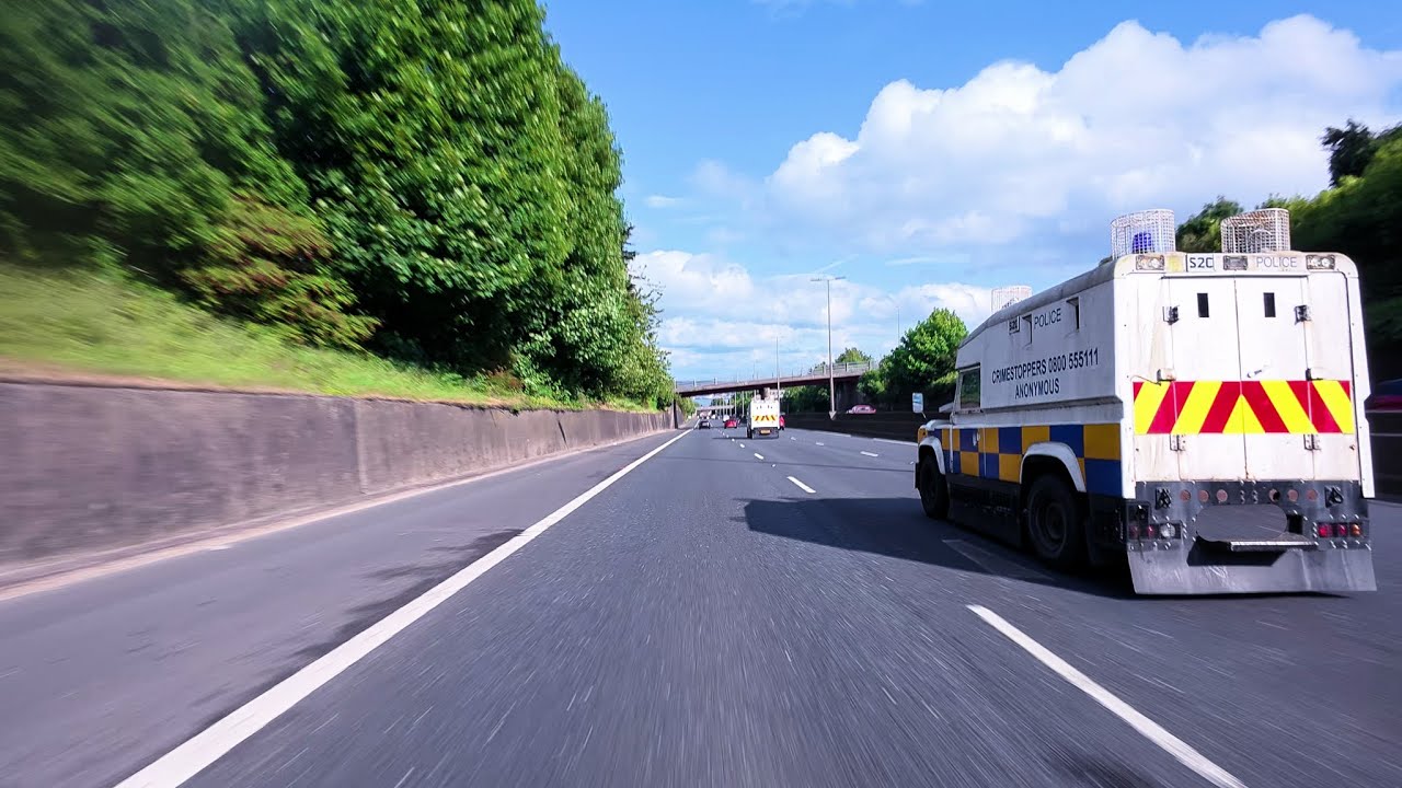 Ballymena to Belfast 4K