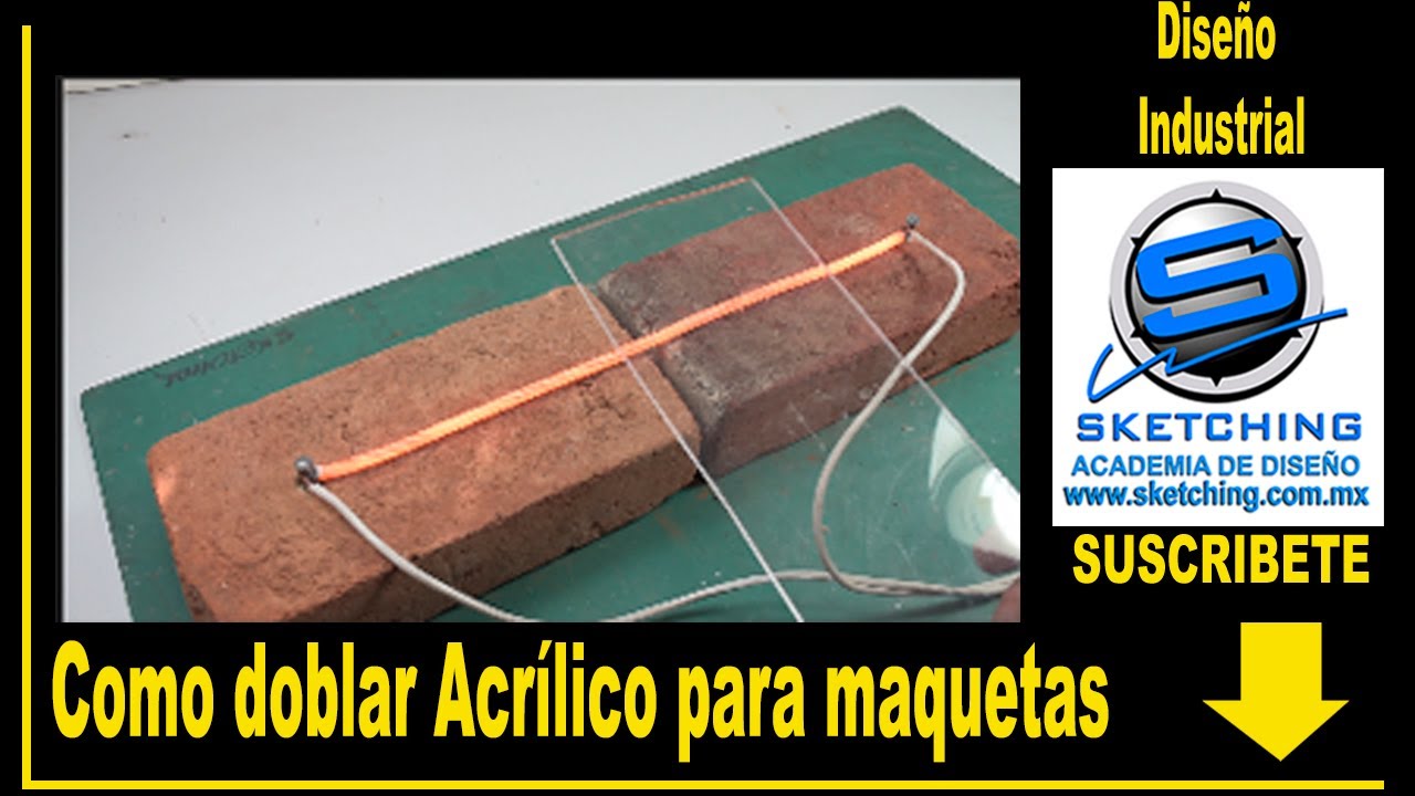 DOBLADORA DE ACRILICO CASERA, como hacer una dobladora y como doblar acrílico Extrema precauciones