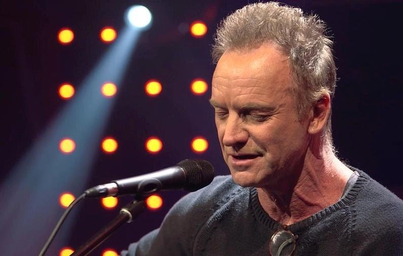 Message in a Bottle - Sting en acoustique dans le Grand Studio RTL