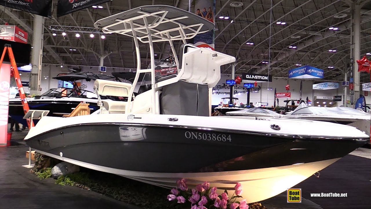 2016 Yamaha 190 FSH Sport Motor Boat - Walkaround - 2016 Toronto Boat Show