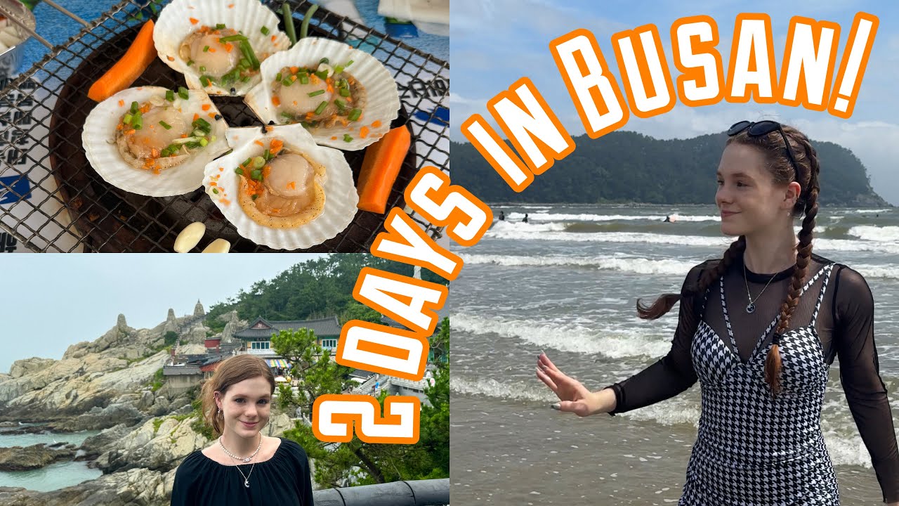Going to BUSAN (부산) to For Summer Relaxation! (Vlog 49)