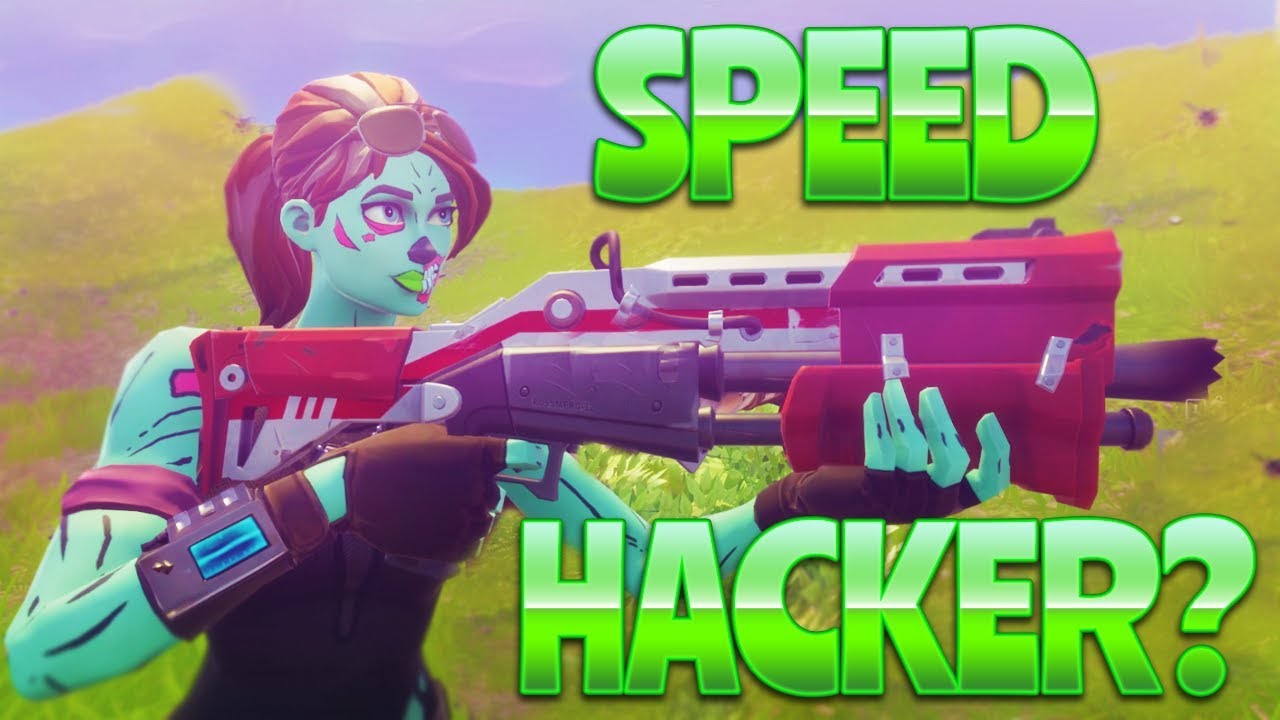 SPEED HACKER? (Fortnite Battle Royale) | rhinoCRUNCH