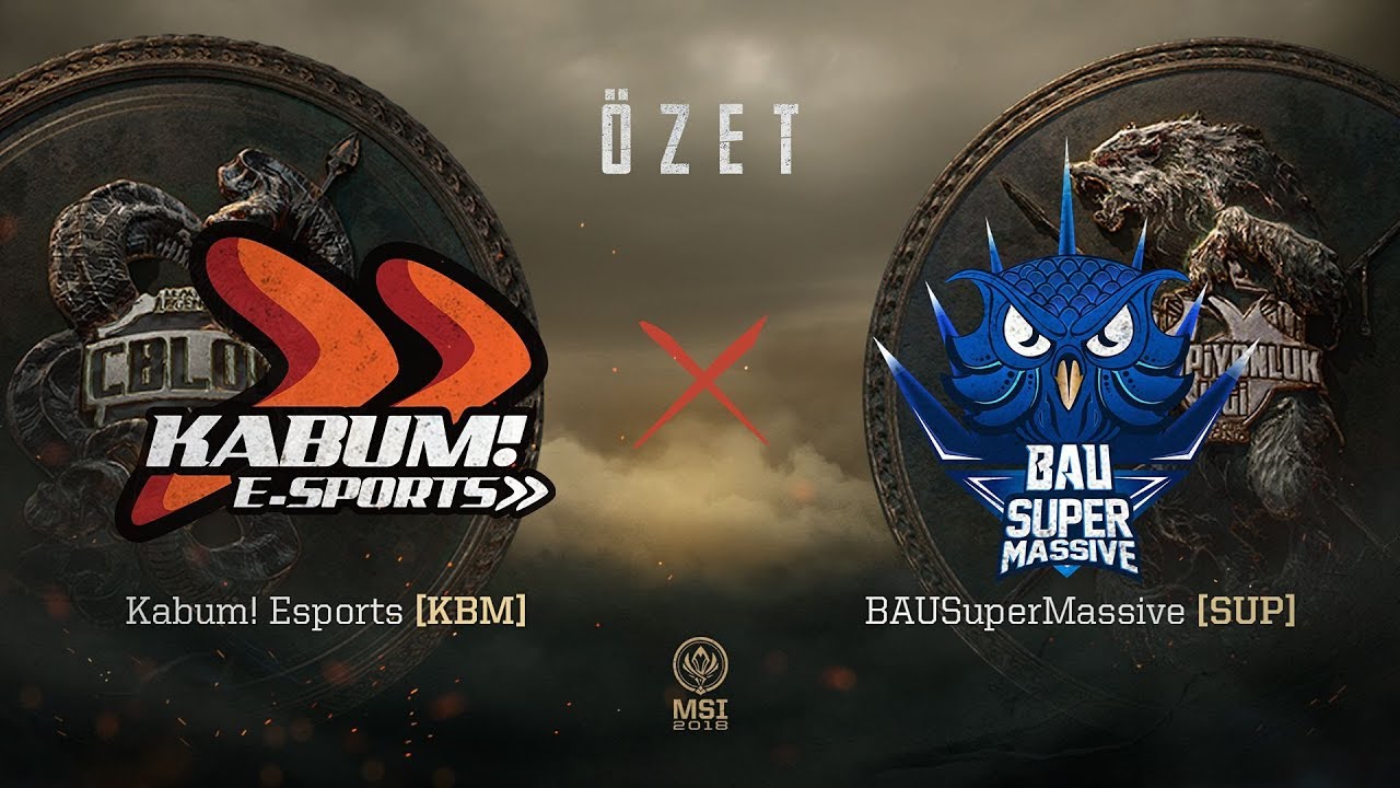KaBuM! e-Sports ( KBM ) vs BAUSuperMassive ( SUP ) Maç Özeti | MSI 2018 Ön Eleme 2. Gün